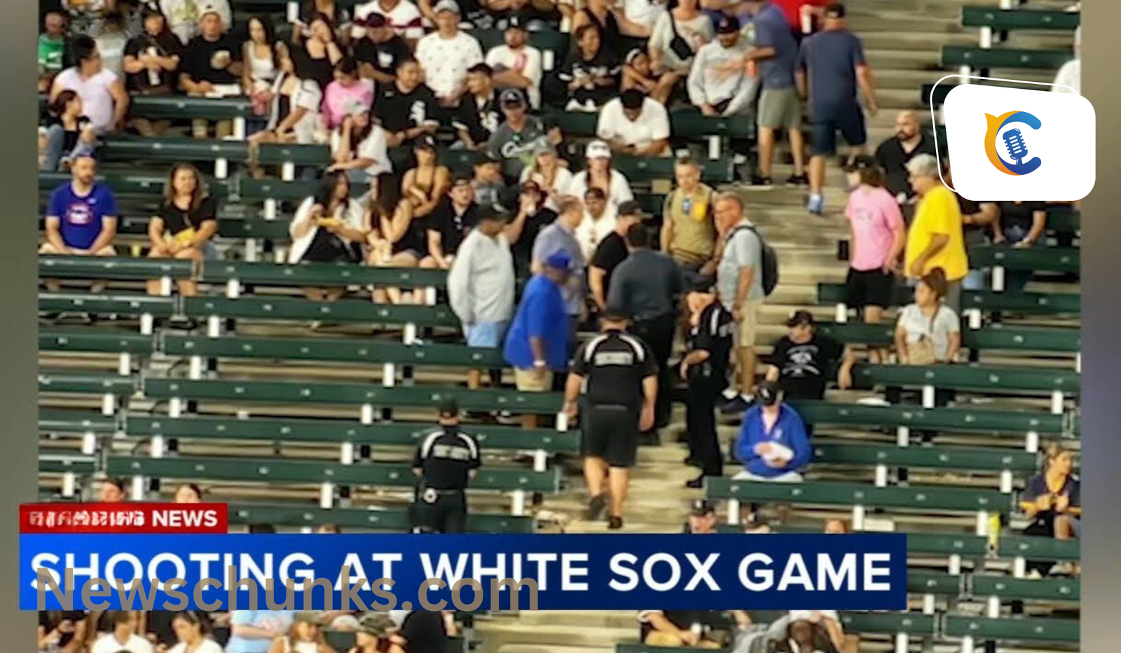 Shooting incident at White Sox ballpark during game